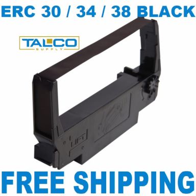 ERC 30 / 34 / 38 Compatible BLACK Ink Ribbons